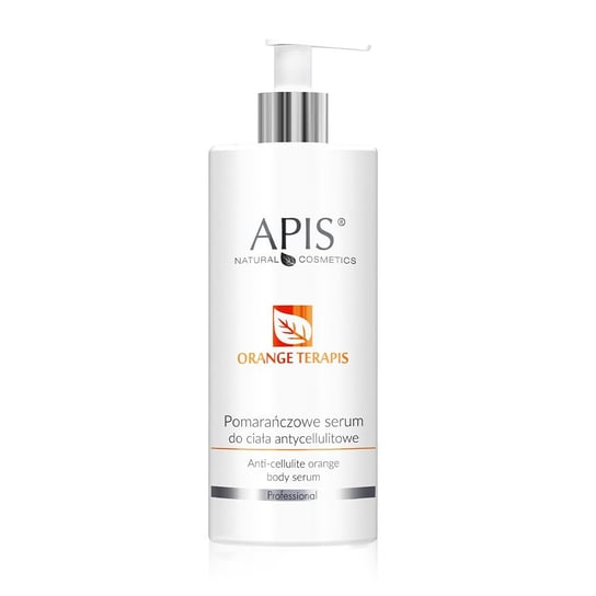 APIS, Orange, pomarańczowe serum antycellulitowe do ciała, 500 ml Apis