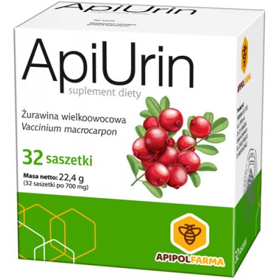 ApiUrin, Wspierający prawidłowe funkcjonowanie układu moczowego, 32 sasz. ApiUrin