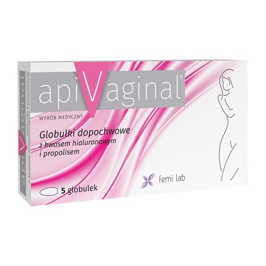 Apivaginal, globulki dopochwowe, 5 globulek Farmina
