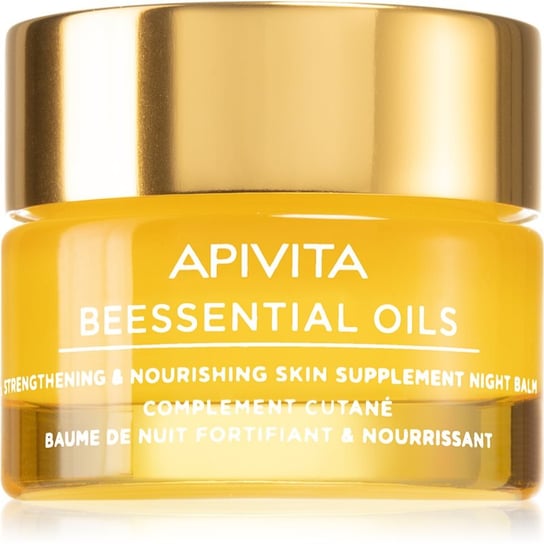 Apivita Beessential Oils balsam do twarzy na noc odżywienie i nawilżenie 15 ml Inna marka