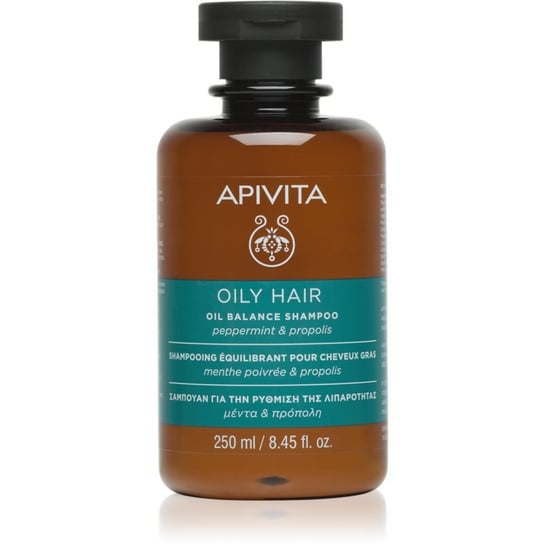 Apivita Hair Care Oily Hair głęboko oczyszczający szampon do przetłuszczającej się skóry głowy do wzmocnienia włosów i nadania im większego połysku 25 Inna marka