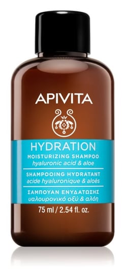 Apivita, Hydration Acid & Aloe, Szampon Nawilżający Do Wszystkich Rodzajów Włosów, 75 ml APIVITA