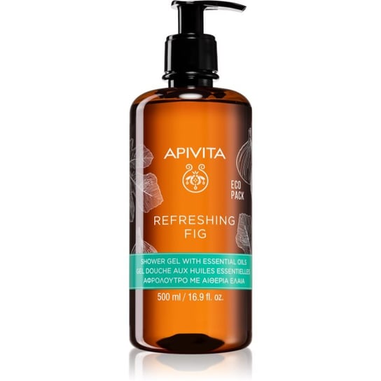 Apivita Refreshing Fig odświeżający żel pod prysznic z olejkami eterycznymi 500 ml APIVITA