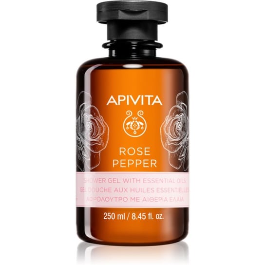 Apivita Rose Pepper żel pod prysznic z olejkami eterycznymi 250 ml APIVITA