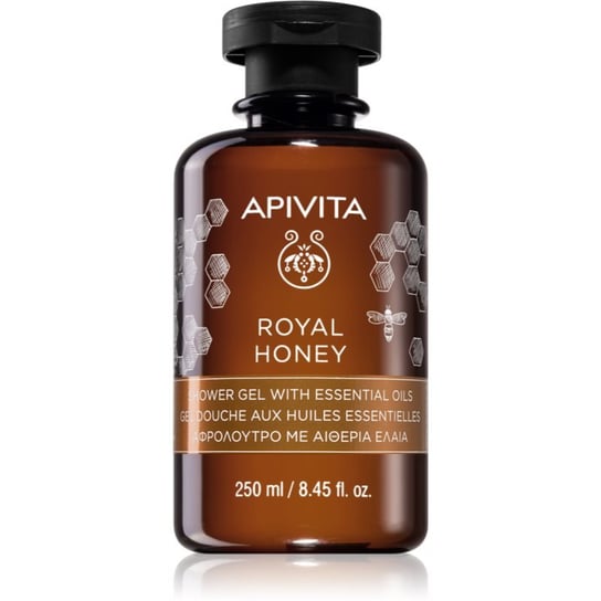 Apivita Royal Honey nawilżający żel pod prysznic z olejkami eterycznymi 250 ml APIVITA