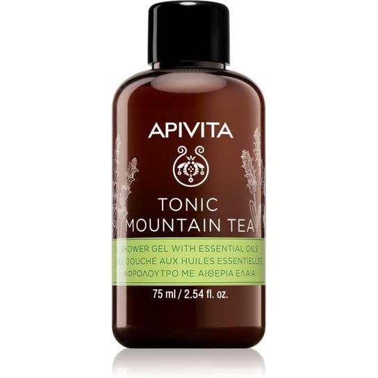 Apivita Tonic Mountain Tea tonizujący żel pod prysznic 75 ml APIVITA