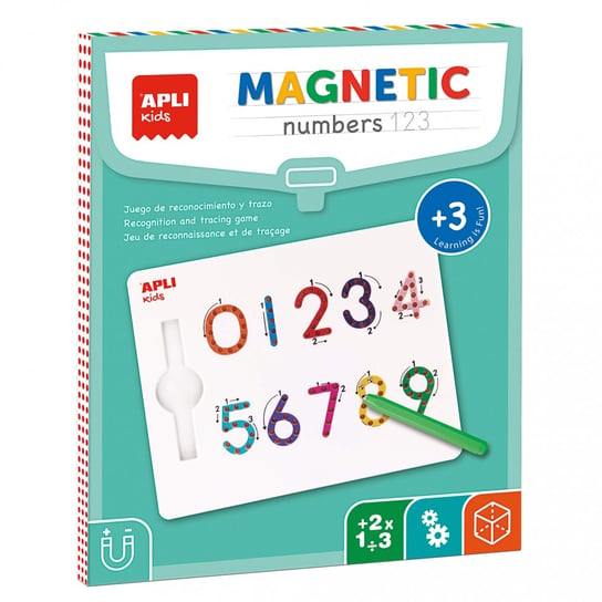 Apli Kids, Magnetyczna tablica Cyfry 123 APLI Kids
