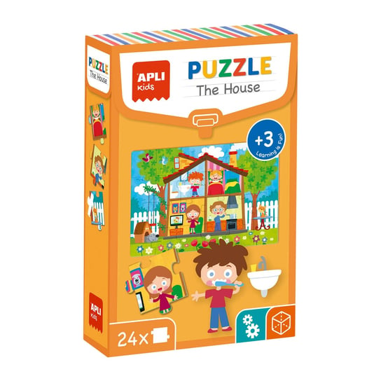 Apli kids, puzzle, Dom, 24 el. APLI Kids