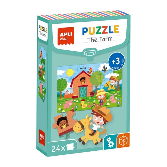 Apli kids, puzzle, Farma, 24 el. APLI Kids
