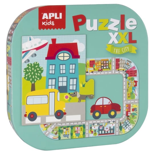 Apli kids, puzzle, Miasto, XXL, 20 el. APLI Kids