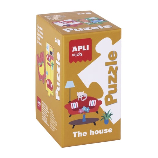 Apli kids, puzzle, W domu, dla dzieci, 24 el. APLI Kids