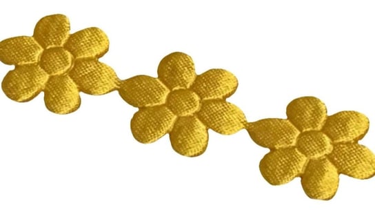 Aplikacja Na Taśmie Kwiatki (1Mb) Żółte Dystrybutor Kufer