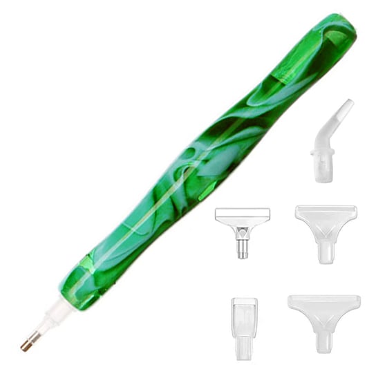 Aplikator Długopis 'Acrylic' Do Haftu Diamentowego 5D Diamond Painting (Zielony) Artulio