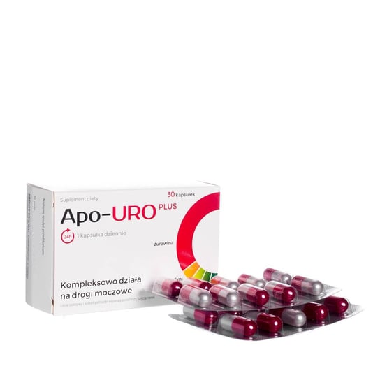 Apo-URO plus, suplement diety, 30 kapsułek Apotex