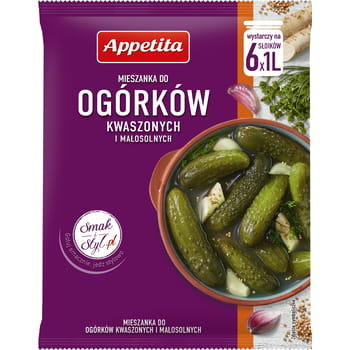 Appetita Mieszanka do ogórków kwaszonych 40 g APPETITA