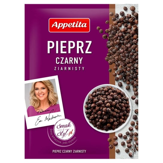 APPETITA  Pieprz Czarny Ziarnisty -  18G APPETITA