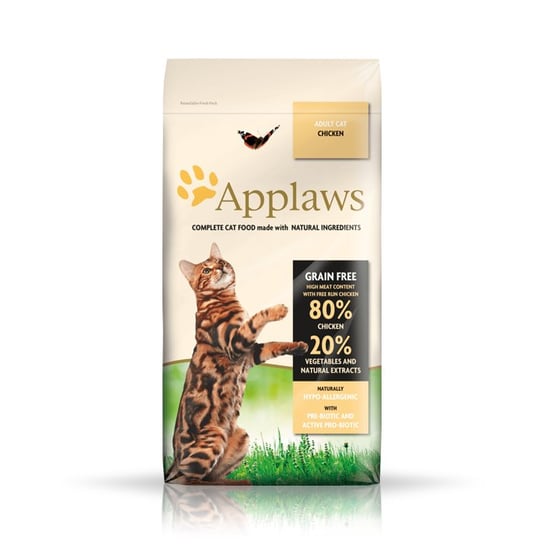 Applaws Adult, karma dla kotów, Chicken, 2kg Applaws