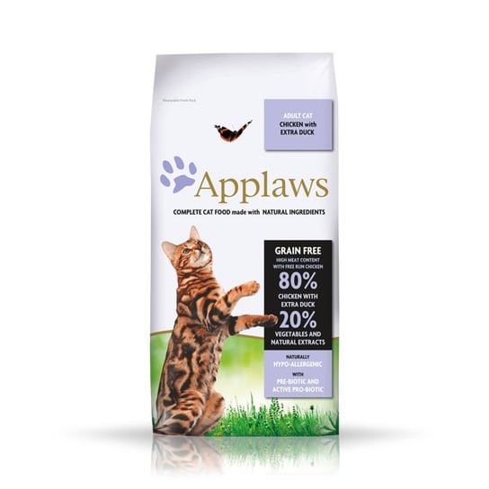 Applaws Adult, karma dla kotów, Chicken &amp, duck, 7,5kg Applaws