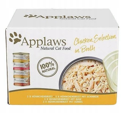 Applaws Cat Tin Adult Multipack Chicken 12x156g Applaws