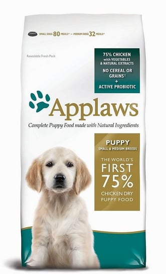 Applaws Dog Puppy Small&medium z kurczakiem 15kg Applaws