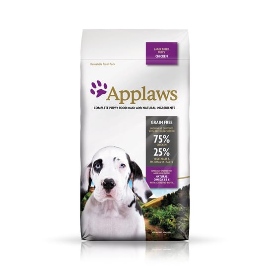 Applaws, karma dla psów, Puppy Large Breed, 7,5kg. Applaws