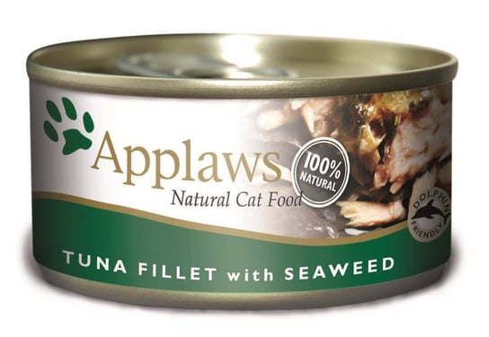 Applaws tuna fillet & seaweed (puszka Tuńczyk & wodorosty) 70g [1009] Applaws