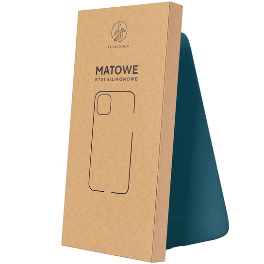 Apple iPhone 14 Pro - Etui matowe morskie Polski Banan