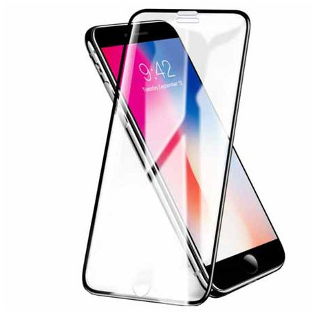 Apple, iPhone SE 2020 hartowane szkło 5D Full Glue -, czarny EtuiStudio