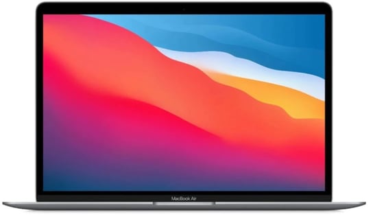 APPLE Macbook Air 13 MGN63ZE/A/R1, Apple M1, Int, 16 GB RAM, 13.3”, 256 GB SSD, macOS Big Sur, szary Apple