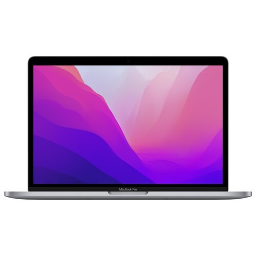 APPLE MacBook Pro 13inch MNEH3ZE/A/US M2 chip with 8-core CPU and 10-core GPU 256GB SSD 8GB RAM US Keyboard - Space Grey Apple