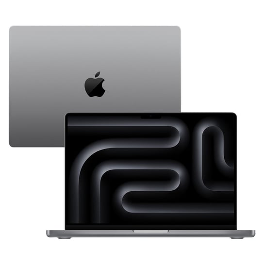 Apple MacBook Pro M3 8-CPU +10-GPU 8GB/512GB SSD 14" (3024x1964) MAC OS - Space Gray / Gwiezdna Szarość Apple