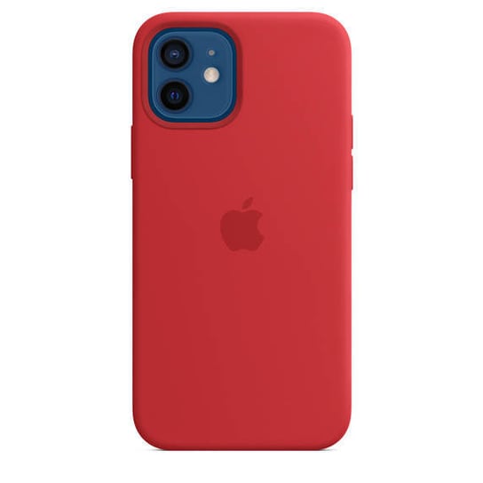 Apple Silikonowe etui z MagSafe do iPhone 12 / 12 Pro - Czerwone | MHL63ZM/A Apple