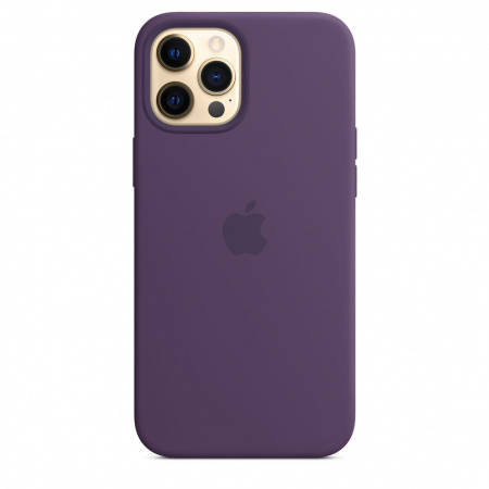Apple Silikonowe etui z MagSafe do iPhone 12 Pro Max - Ametyst | MK083ZM/A Apple