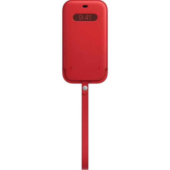 Apple, Skórzany futerał z MagSafe do iPhonea 12 Pro Max, czerwony AB