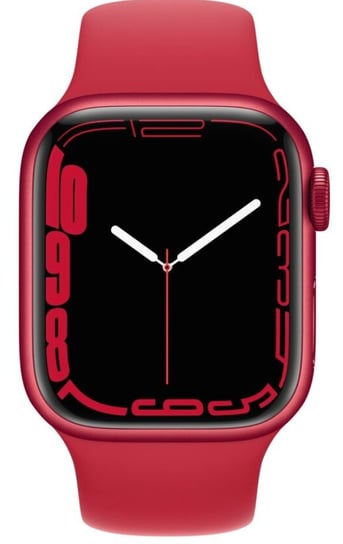 Apple Watch Series 7 GPS + Cellular, 45mm (PRODUCT)RED Aluminium Case with (PRODUCT)RED Sport Band - Regular [H] Apple