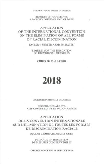 Application of the International Convention on the Elimination of all forms of Racial Discrimination Opracowanie zbiorowe