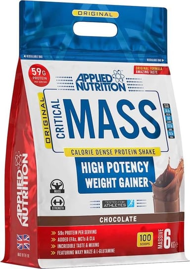 Applied Critical Mass 6000g Chocolate Applied Nutrition