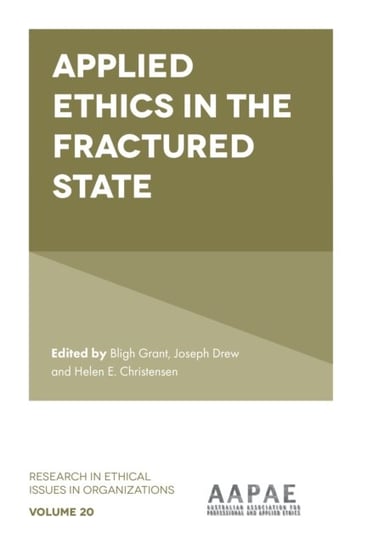 Applied Ethics In The Fractured State Opracowanie Zbiorowe Książka