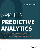 Applied Predictive Analytics Abbott Dean
