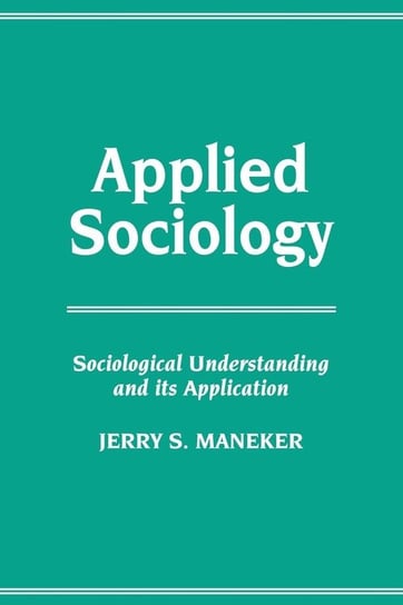 Applied Sociology Maneker Jerry S