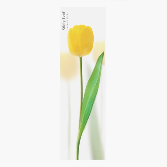 Appree, Karteczki,  Samoprzylepne Pionowe Tulipan Żółty Appree
