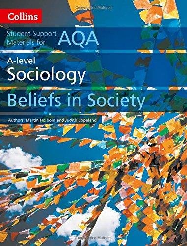 AQA A Level Sociology Beliefs in Society Martin Holborn, Judith Copeland