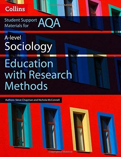 AQA AS and A Level Sociology Education with Research Methods Martin Holborn, Nichola Mcconnell