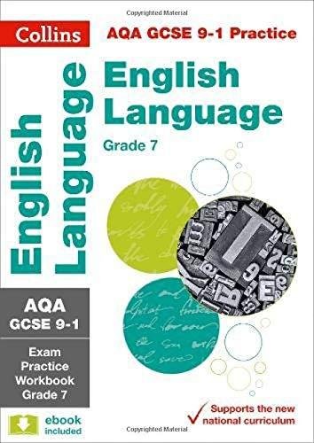 AQA GCSE 9-1 English Language Exam Practice Workbook for gra Collins Educational Core List