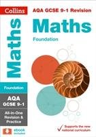 AQA GCSE 9-1 Maths Foundation All-in-One Revision and Practi Collins Educational Core List