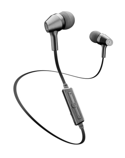 AQL Antartide douszne słuchawki Bluetooth z mikrofonem, czarne CELLULAR LINE
