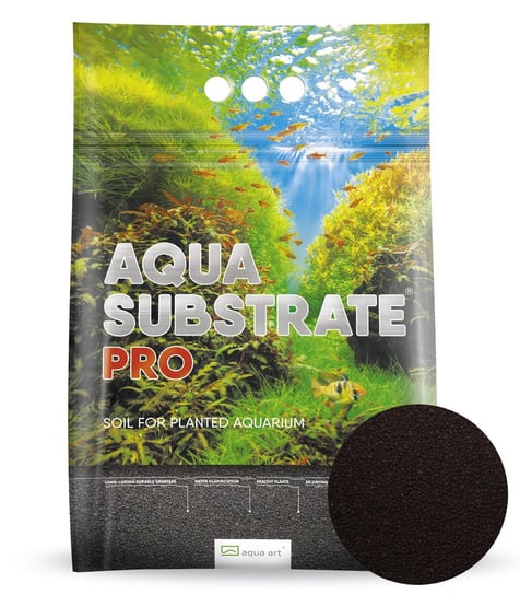 Aqua Art Aqua Substrate Pro 6 L - Podłoże Aktywne Czarne Aqua Art