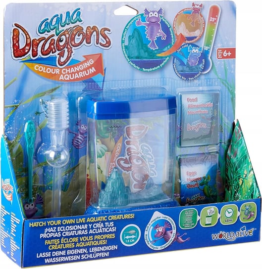 Aqua Dragons 7001 Żywe Smoki Zmieniają Kolor Aqua Dragons