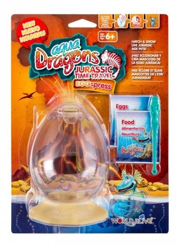 Aqua Dragons, Jurassic Time Travel Eggs Press 4005, word alive Aqua Dragons