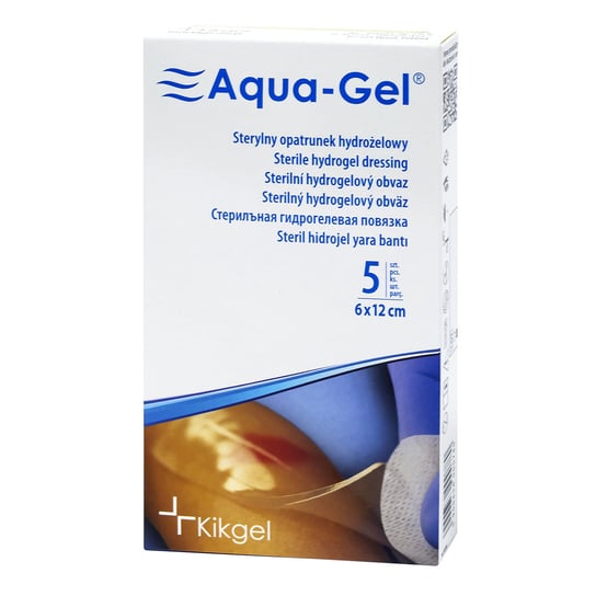Aqua-Gel - Opatrunek  6 x 12 cm Kikgel